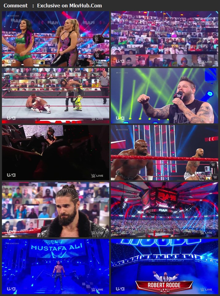 WWE Monday Night RAW 05 October 2020 720p HDTV x264 1.1GB Download