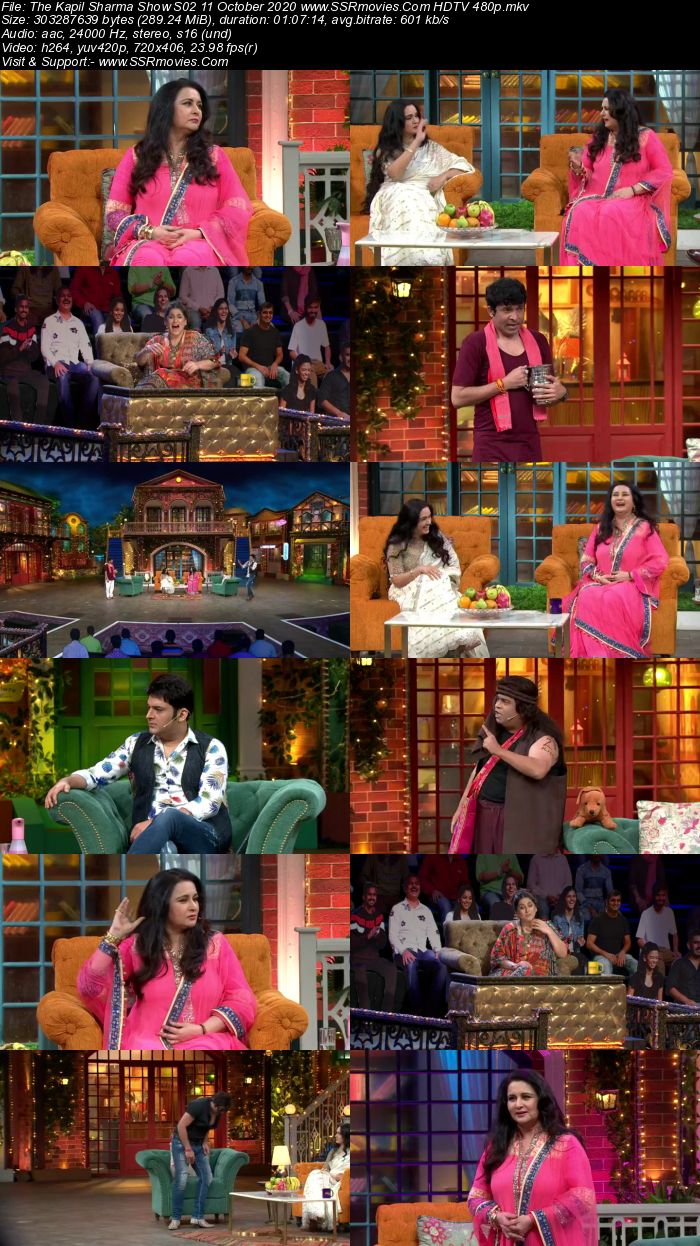 The Kapil Sharma Show S02 11 October 2020 Full Show Download HDTV HDRip 480p 720p