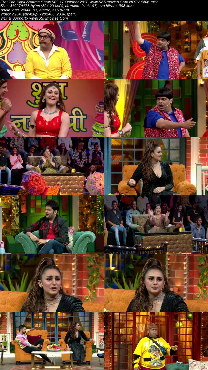 The Kapil Sharma Show S02 17 October 2020 Full Show Download HDTV HDRip 480p 720p