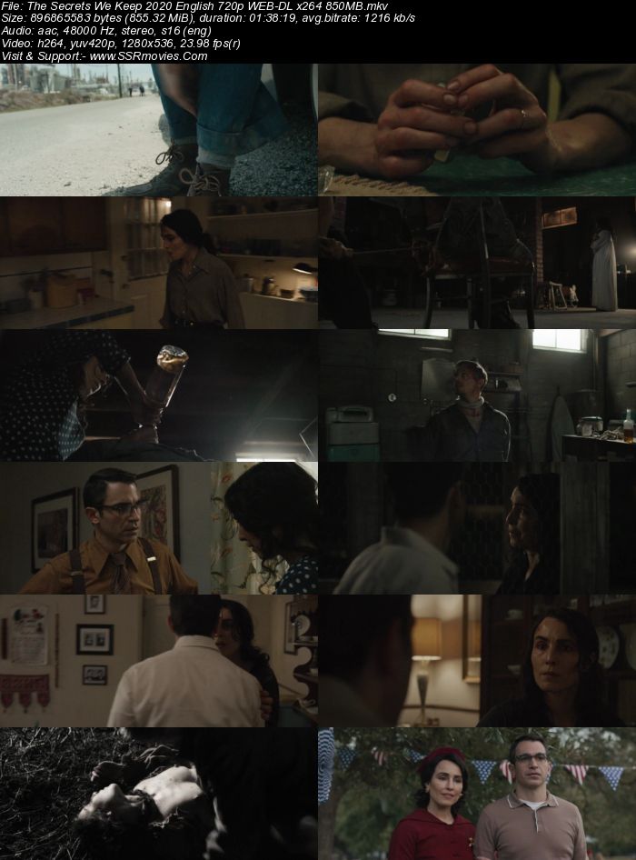 The Secrets We Keep (2020) English 480p WEB-DL x264 300MB ESubs Full Movie Download