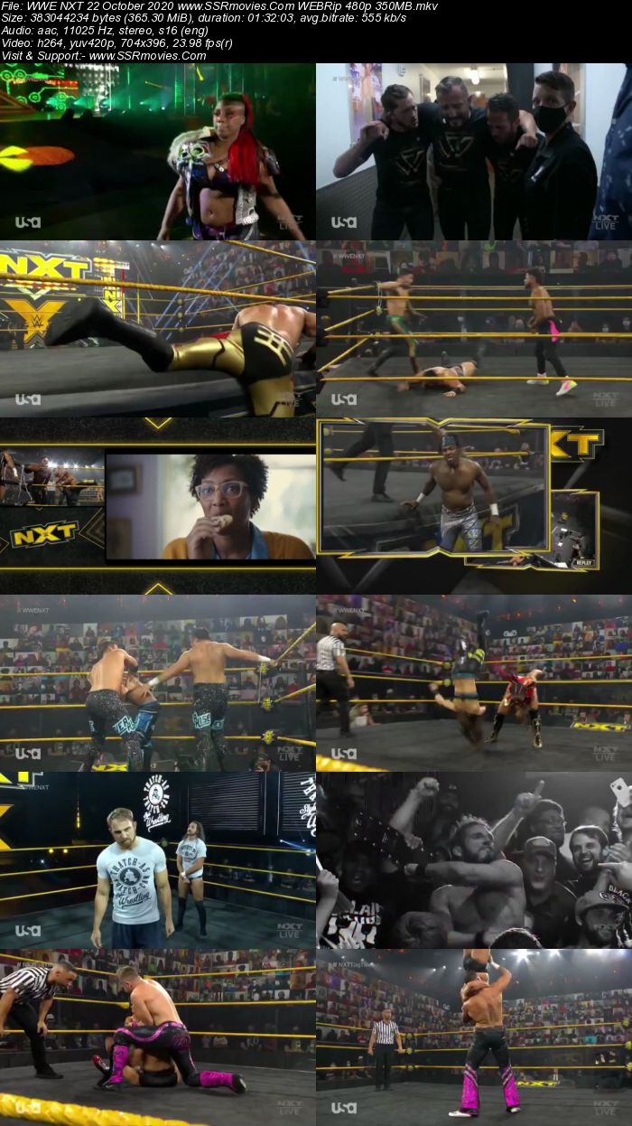 WWE NXT 21 October 2020 HDTV 480p Full Show Download