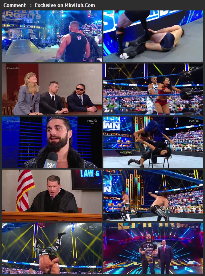 WWE Friday Night SmackDown 23 October 2020 720p HDTV x264 800MB Download