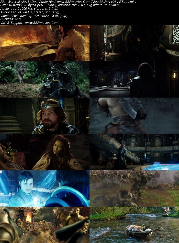 Warcraft (2016) Dual Audio Hindi 480p BluRay x264 400MB ESubs Full Movie Download