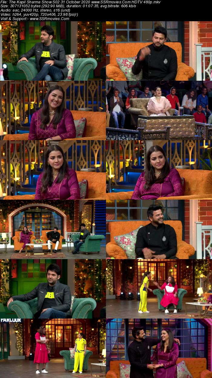 The Kapil Sharma Show S02 31 October 2020 Full Show Download HDTV HDRip 480p 720p