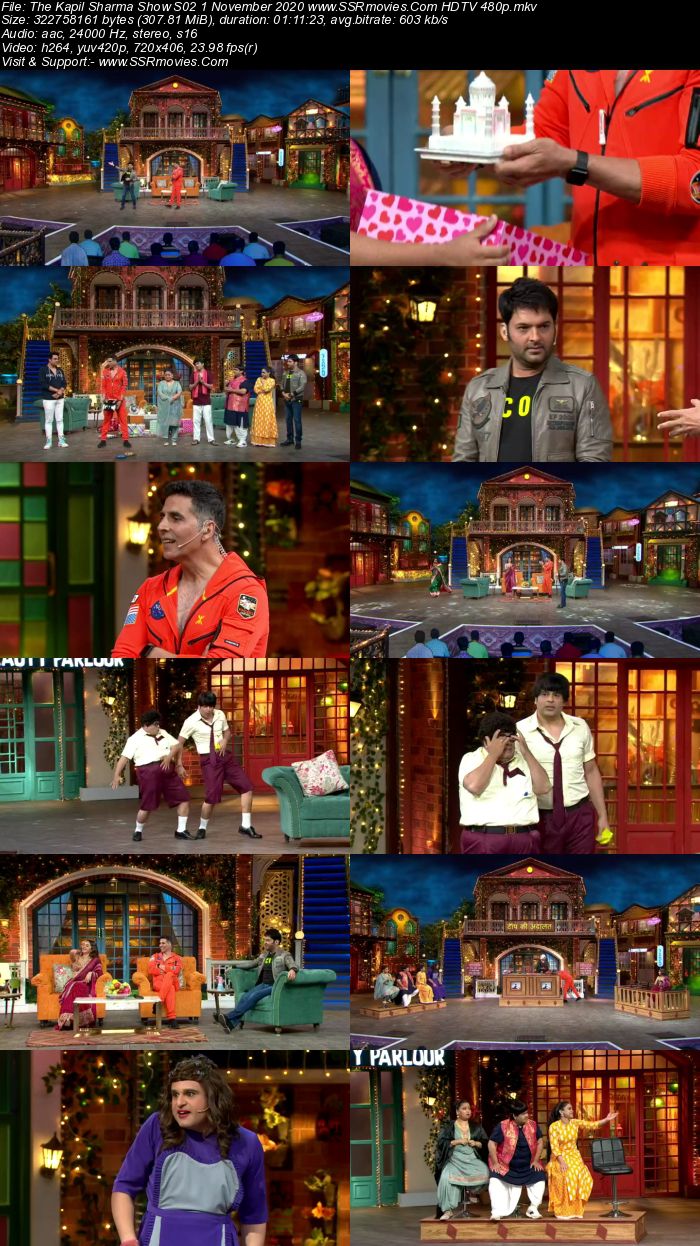 The Kapil Sharma Show S02 1 November 2020 Full Show Download HDTV HDRip 480p 720p