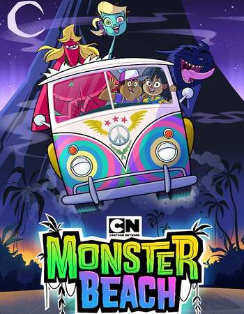 Monster Beach (2014) Dual Audio Hindi 480p WEB-DL 250MB ESubs Full Movie Download