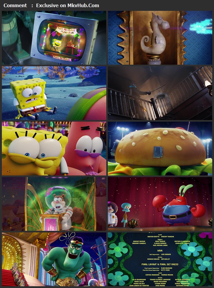 The SpongeBob Movie: Sponge on the Run 2020 English 720p WEB-DL 800MB Download