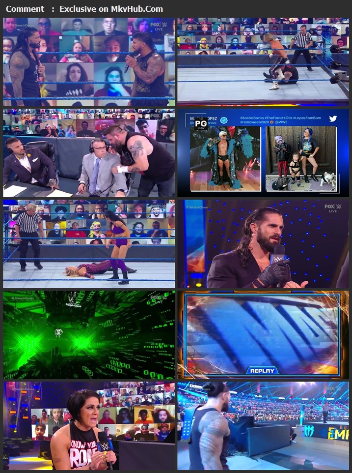 WWE Friday Night SmackDown 30 October 2020 720p HDTV x264 750MB Download