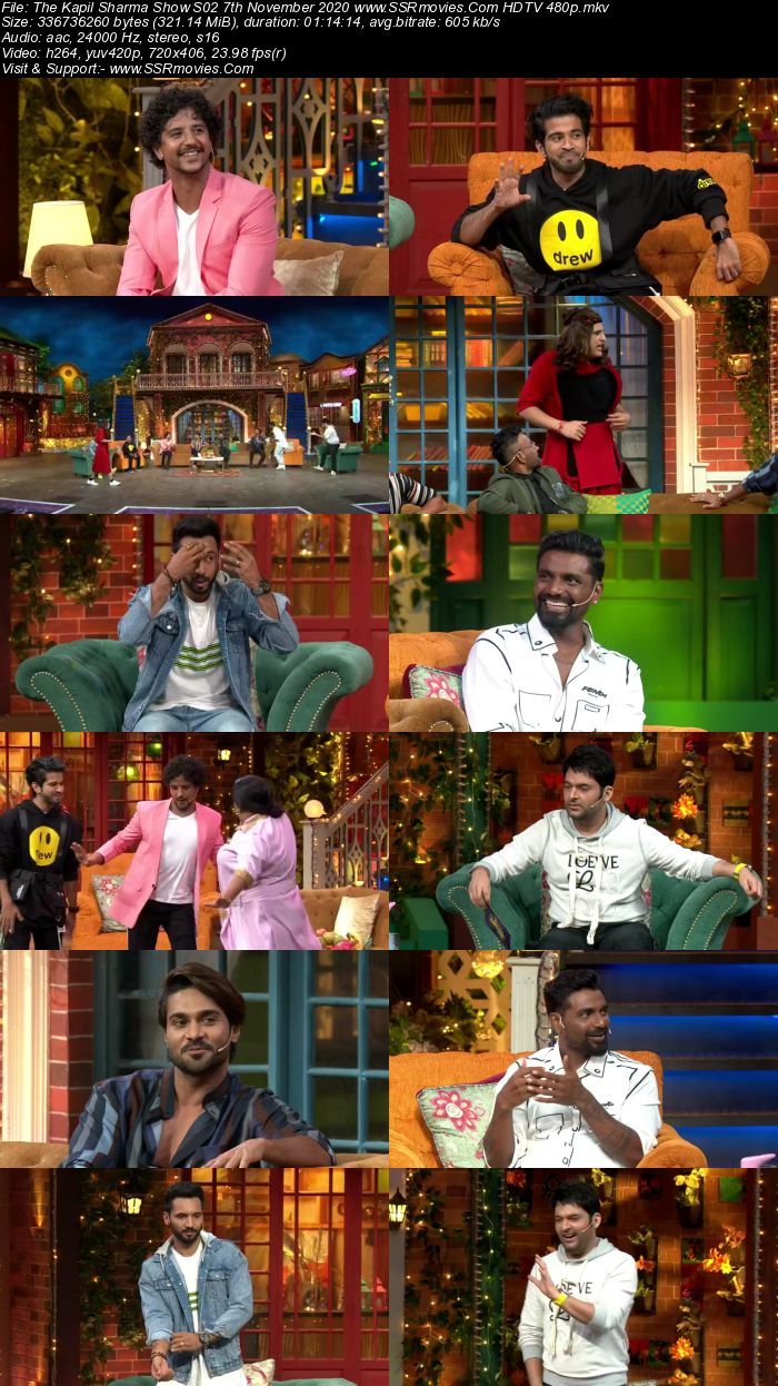 The Kapil Sharma Show S02 7 November 2020 Full Show Download HDTV HDRip 480p 720p