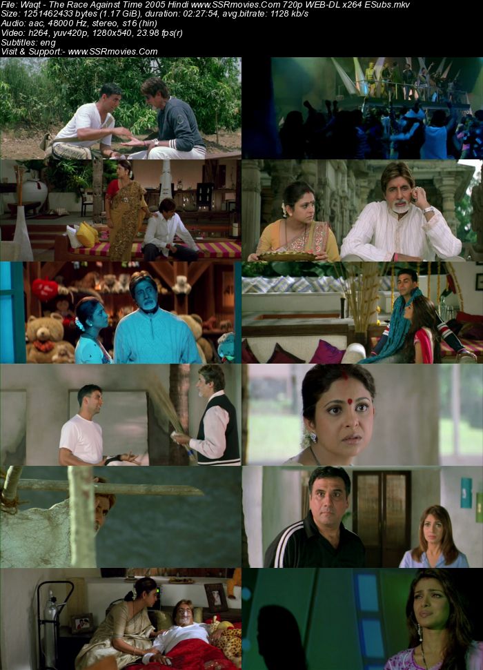 Waqt: The Race Against Time (2005) Hindi 480p WEB-DL x264 450MB Full Movie Download