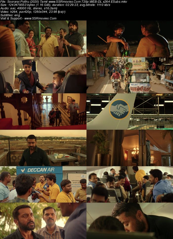 Soorarai Pottru (2020) Tamil 480p WEB-DL x264 450MB Full Movie Download