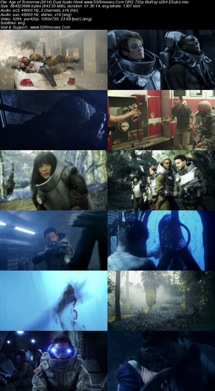 Age of Tomorrow (2014) Dual Audio Hindi 480p BluRay 300MB ESubs Full Movie Download
