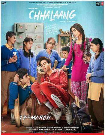 Chhalaang (2020) Hindi 480p WEB-DL x264 400MB ESubs Full Movie Download