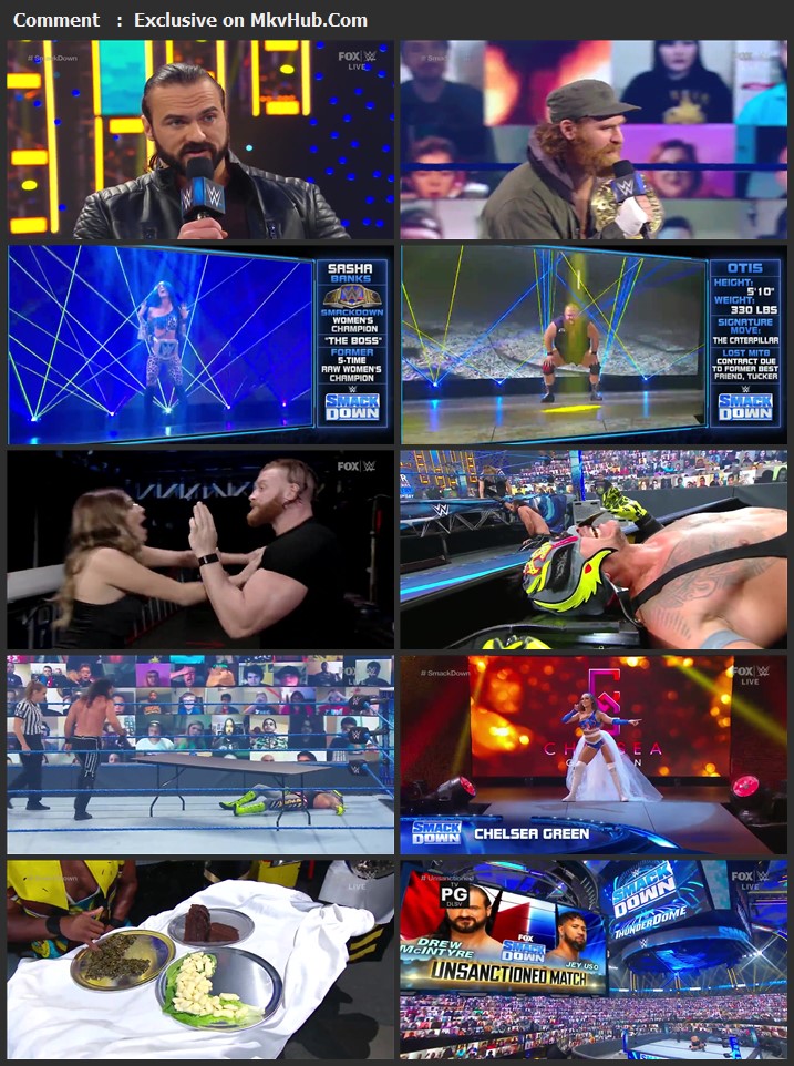 WWE Friday Night SmackDown 13 November 2020 720p HDTV 750MB Download