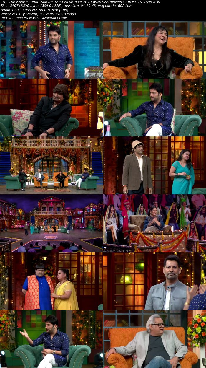 The Kapil Sharma Show S02 14 November 2020 Full Show Download HDTV HDRip 480p 720p