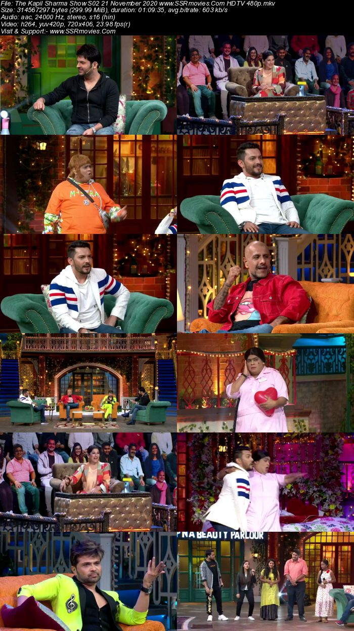 The Kapil Sharma Show S02 21 November 2020 Full Show Download HDTV HDRip 480p 720p