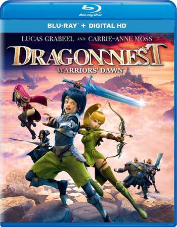 Dragon Nest Warriors' Dawn (2014) Dual Audio Hindi 480p BluRay 300MB Full Movie Download