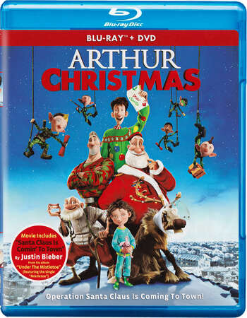 Arthur Christmas (2011) Dual Audio Hindi 480p BluRay 350MB ESubs Full Movie Download