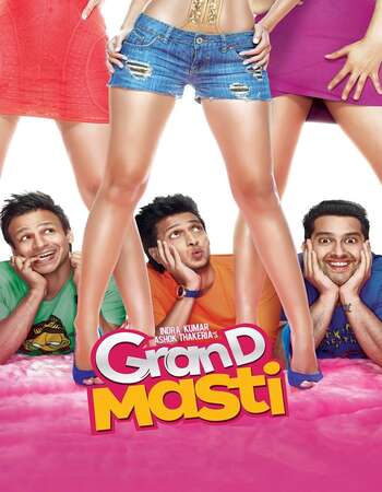 Grand Masti (2013) Hindi 480p WEB-DL x264 400MB ESubs Full Movie Download