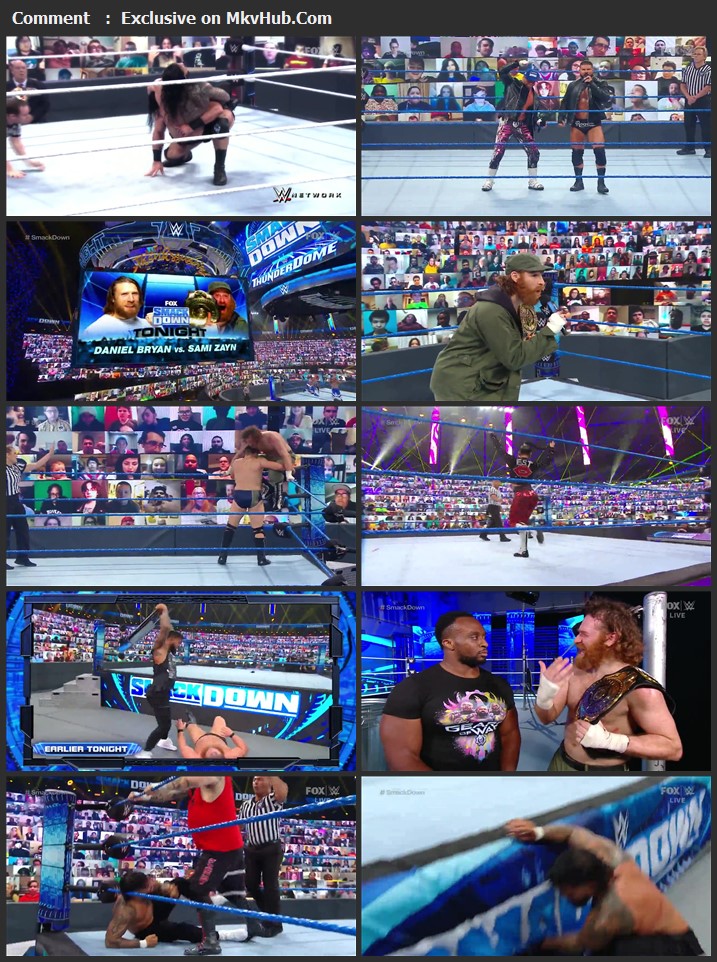 WWE Friday Night SmackDown 27 November 2020 720p WEBRip 700MB