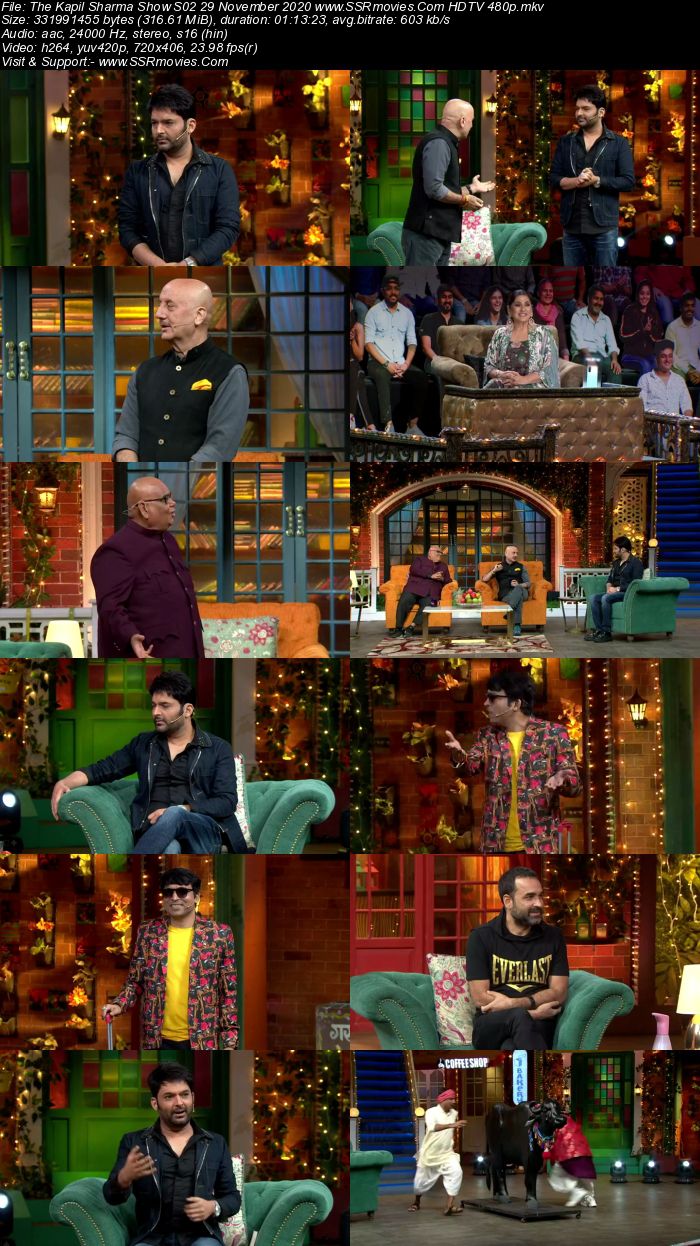 The Kapil Sharma Show S02 29 November 2020 Full Show Download HDTV HDRip 480p 720p