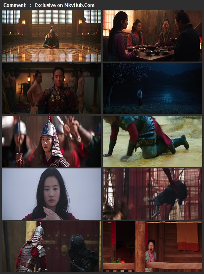 Mulan 2020 Dual Audio [Hindi-English] 720p BluRay 1GB Download