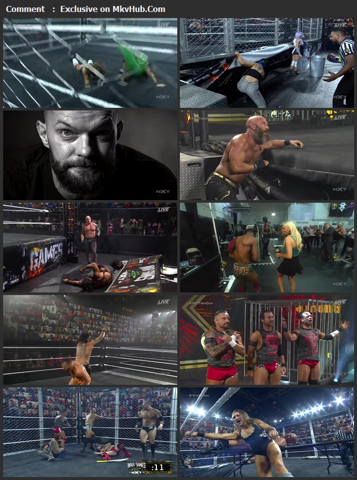 NXT TakeOver WarGames 2020 PPV 720p WEBRip x264 1.4GB Download