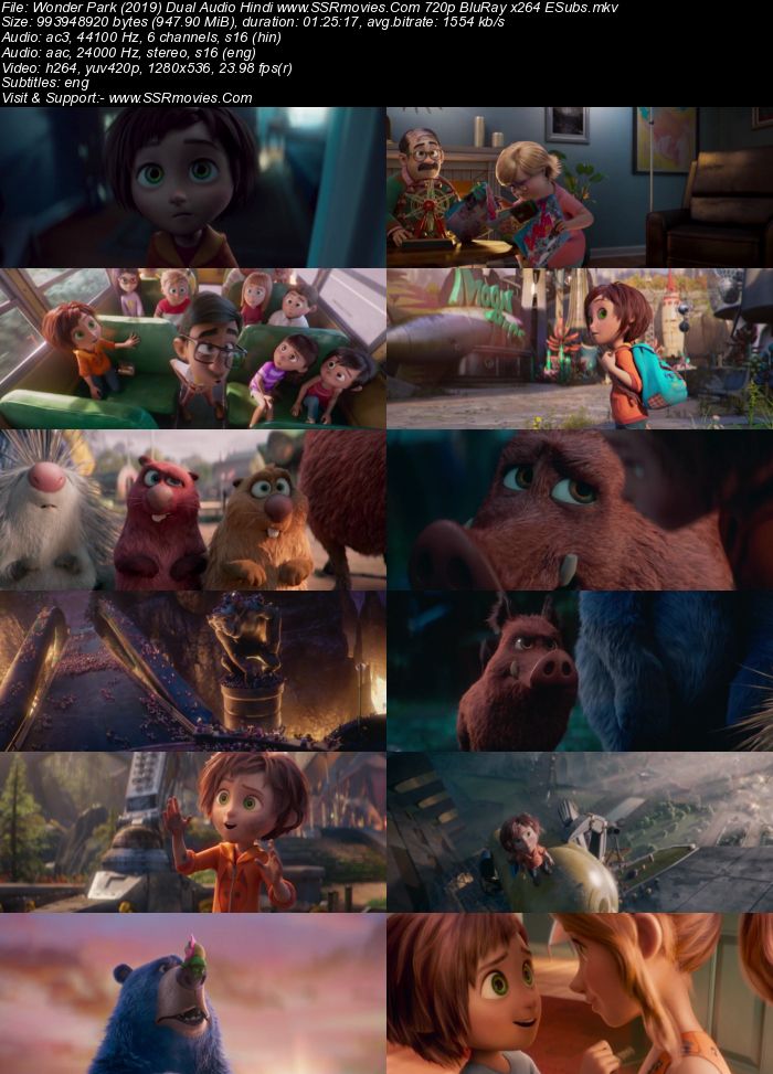 Wonder Park (2019) Dual Audio Hindi 480p BluRay x264 300MB ESubs Full Movie Download