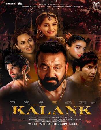 Kalank (2019) Hindi 480p DVDRip x264 500MB Full Movie Download