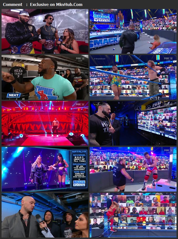WWE Friday Night SmackDown 11 December 2020 720p WEBRip 700MB