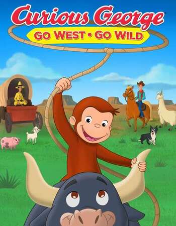 Curious George: Go West, Go Wild 2020 English 720p WEB-DL 750MB ESubs