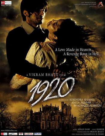 1920 (2008) Hindi 720p WEB-DL x264 1.1GB Full Movie Download