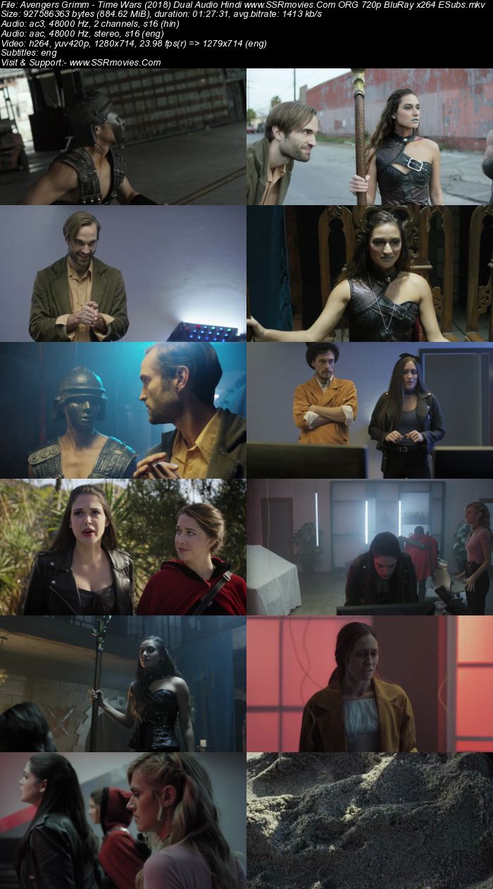 Avengers Grimm: Time Wars (2018) Dual Audio Hindi 720p BluRay x264 850MB Full Movie Download