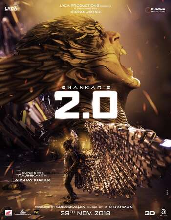 2.0 (2018) Hindi 720p WEB-DL x264 1.2GB Full Movie Download