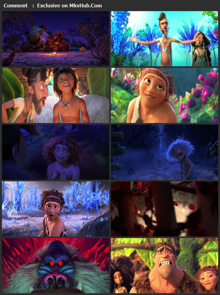 The Croods: A New Age 2020 English 720p WEB-DL 800MB Download