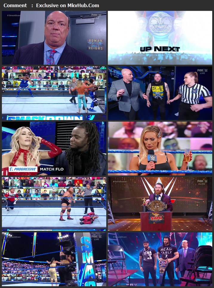 WWE Friday Night SmackDown 18 December 2020 720p WEBRip 700MB