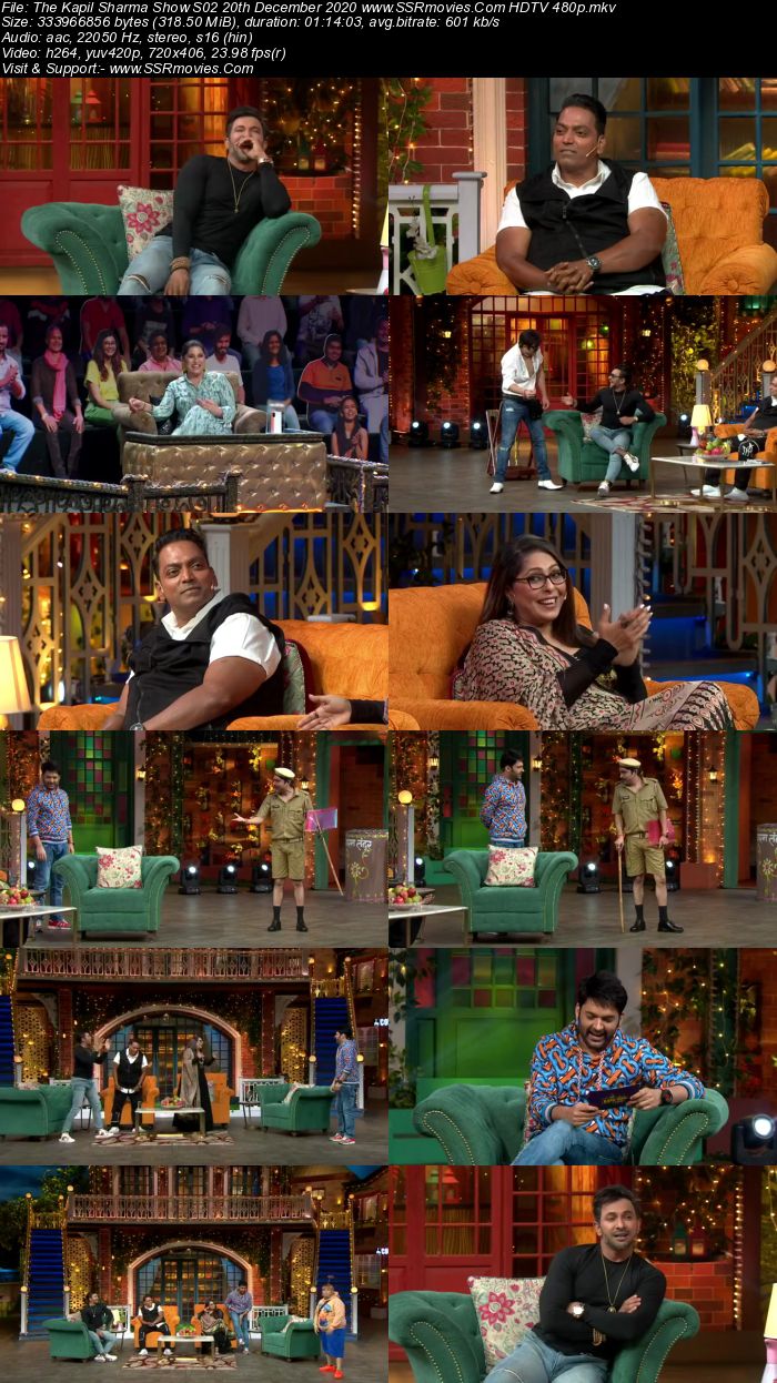 The Kapil Sharma Show S02 20th December 2020 Full Show Download HDTV HDRip 480p 720p