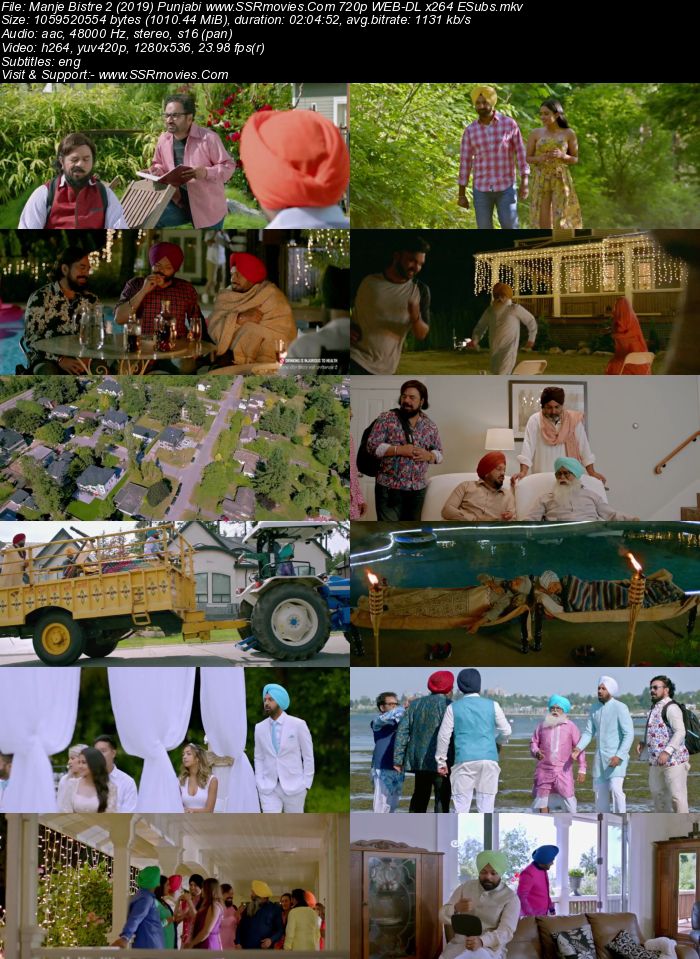 Manje Bistre 2 (2019) Punjabi 720p WEB-DL x264 1GB Full Movie Download