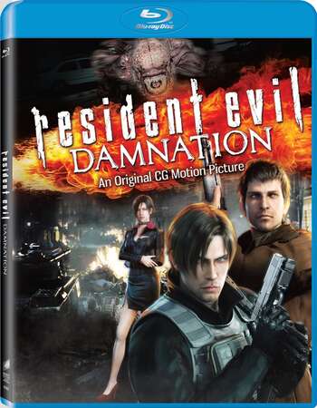 Resident Evil: Damnation (2012) Dual Audio Hindi 480p BluRay 350MB Full Movie Download