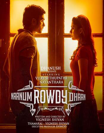 Naanum Rowdydhaan (2015) Dual Audio Hindi 480p HDRip 450MB ESubs Full Movie Download