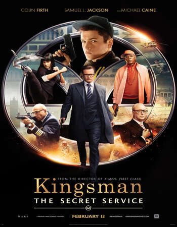 Kingsman: The Secret Service (2014) Dual Audio Hindi 720p BluRay x264 1.1GB Full Movie Download