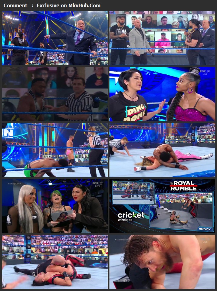 WWE Friday Night SmackDown 08 January 2021 720p WEBRip 750MB Download