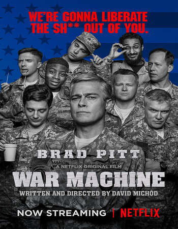 War Machine (2017) Dual Audio Hindi 480p WEB-DL x264 400MB Full Movie Download