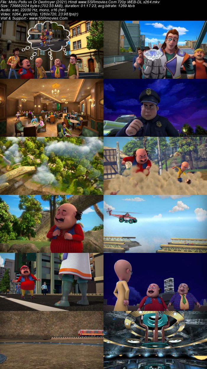 Motu Patlu vs Dr Destroyer (2021) Hindi 480p WEB-DL x264 250MB Download