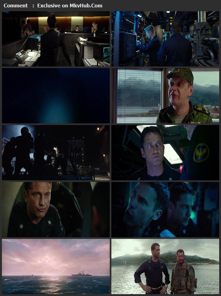 Hunter Killer 2018 Dual Audio [Hindi-English] 720p BluRay x264 1GB Download