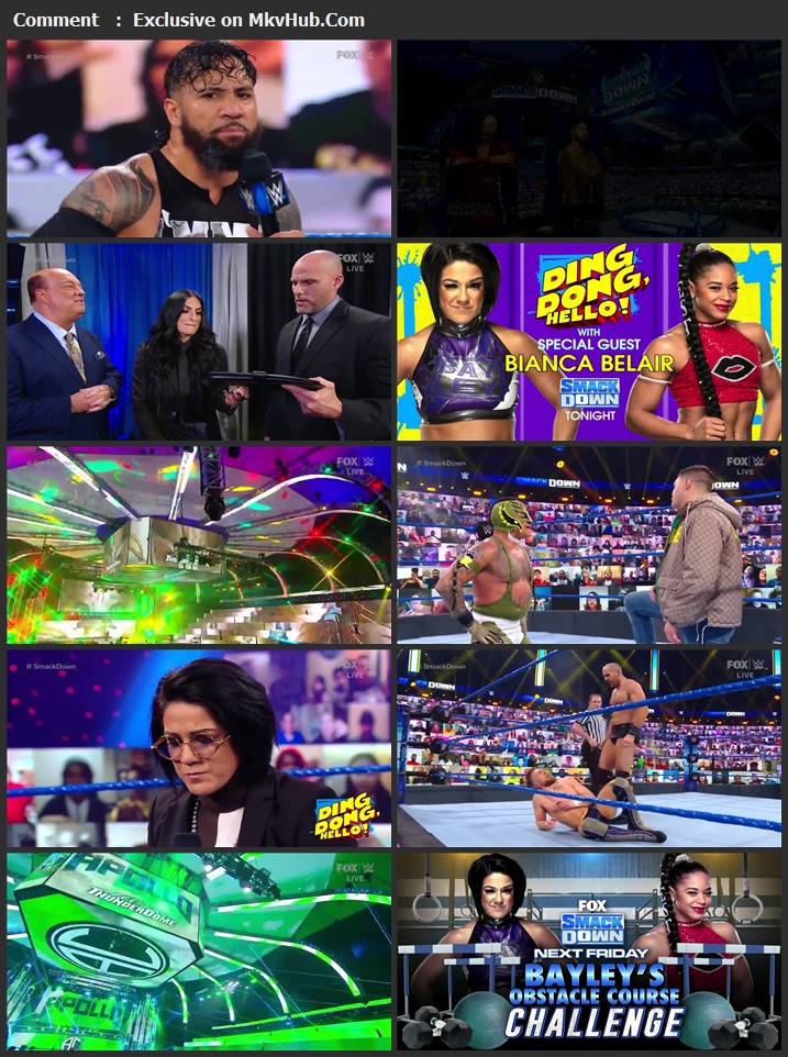 WWE Friday Night SmackDown 15 January 2021 720p WEBRip 750MB Download