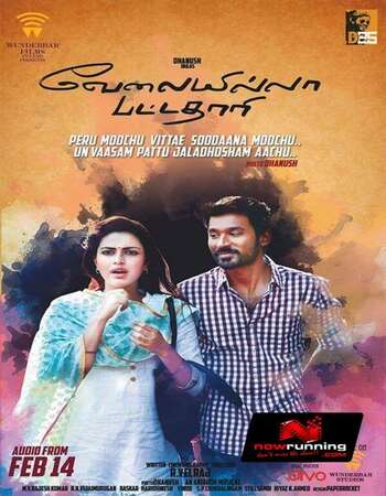 Velaiyilla Pattathari (2014) Dual Audio Hindi 720p HDRip x264 1.1GB Full Movie Download