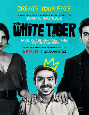 The White Tiger (2021) Hindi 1080p WEB-DL x264 1.9GB Multi Subs Full Movie Download