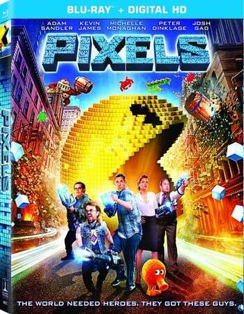 Pixels (2015) Dual Audio Hindi 720p BluRay x264 1.1GB Full Movie Download