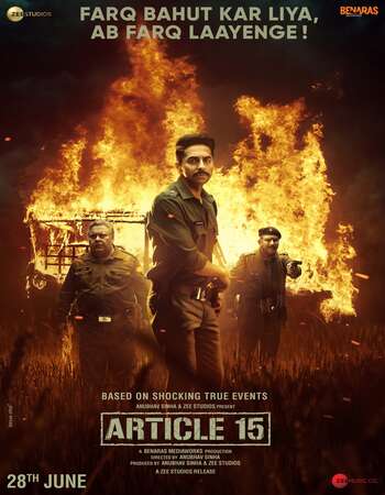 Article 15 (2019) Hindi 720p WEB-DL x264 1GB Full Movie Download